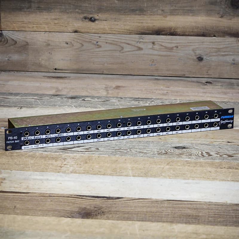 Furman PB40 Patch Bay Reverb