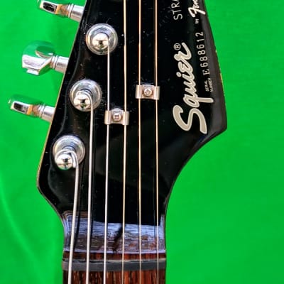 Vintage 1985 Squier by Fender Stratocaster / All Original / Fuji-gen (MIJ) image 4
