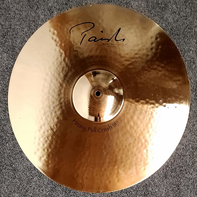 Used Paiste Signature Reflector Heavy Full Crash Cymbal 18