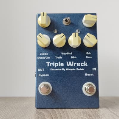 Reverb.com listing, price, conditions, and images for wampler-triple-wreck