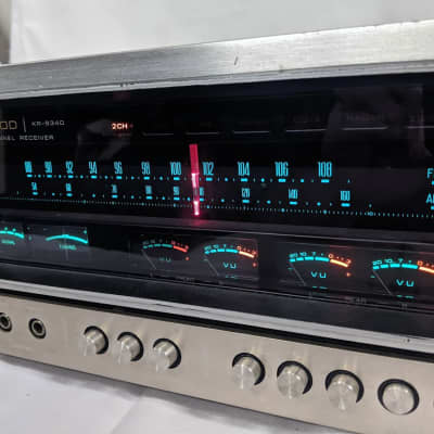 Kenwood KR-9340 AM-FM Four Channel Tuner/Amplifier/Receiver - Quadraphonic Stereo image 9