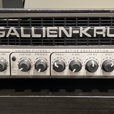 Gallien-Krueger 1001RB-II 700/50W Biamp Bass Head 2010s - Silver for sale