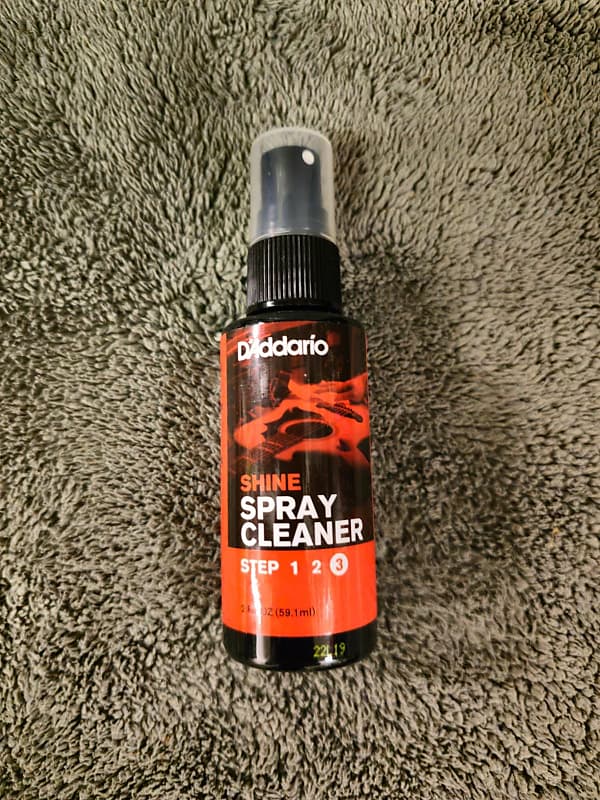 D'Addario Shine Spray Cleaner Reverb