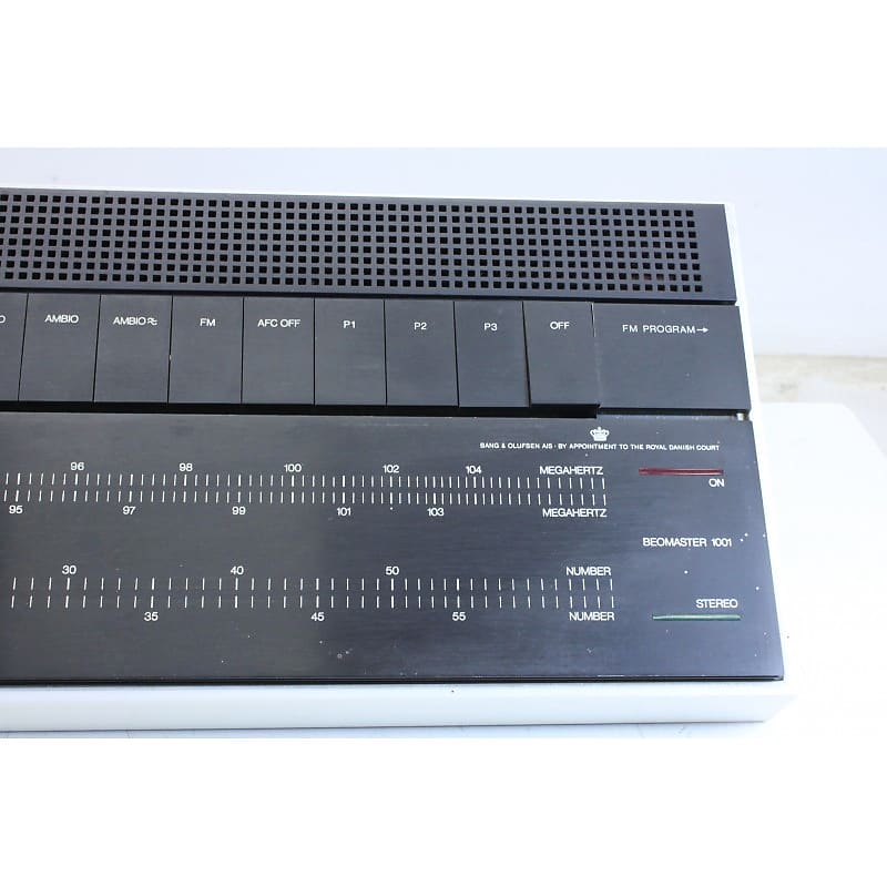 Bang & Olufsen BeoMAster 1001 Vintage Tuner/Amplifier | Reverb