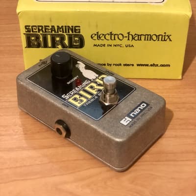 Electro-Harmonix Screaming Bird Treble Booster Pedal | Reverb
