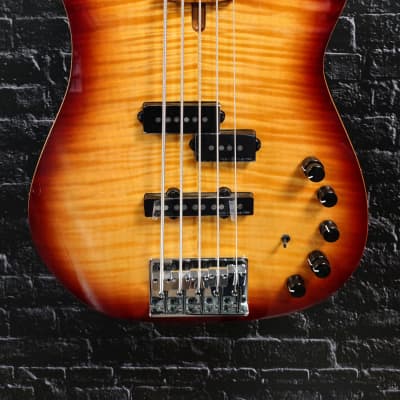 Sire Basses Series Marcus Miller P10+A4 / Alder flamed Maple Top image 2