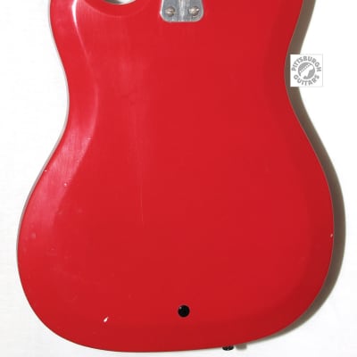 1964 Hagstrom HII B / F-400, Red, with Pro Set Up, Gig Bag, and Red Strings! image 4