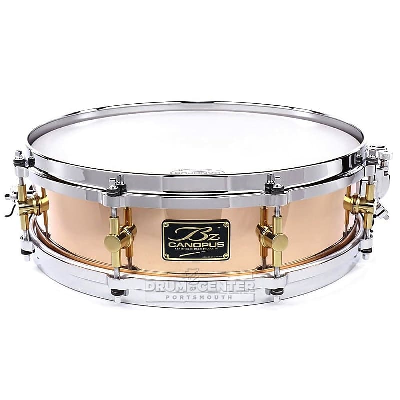 Canopus 'The Bronze' Snare Drum 14x4 w/Cast Hoops | Reverb