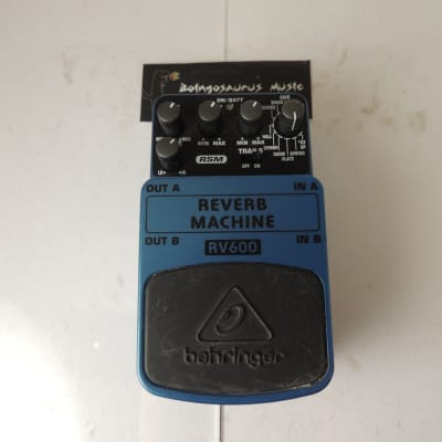 Behringer RV600 Reverb Machine Effects Pedal Free USA Shipping for sale