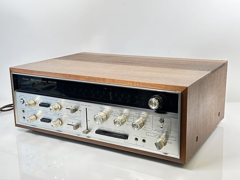 Sansui QRX 6500 AM/FM Stereo/Quad Receiver  			