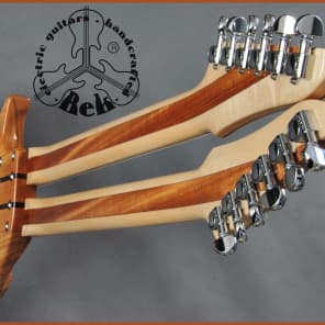 Custom  REK Portato Guitar two-handed tapping touch. Like a doubleneck double neck Chapman Stick image 6