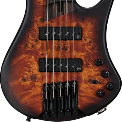 Ibanez Bass Workshop EHB1505 5-String Bass Guitar  - Dragon Eye Burst Flat for sale