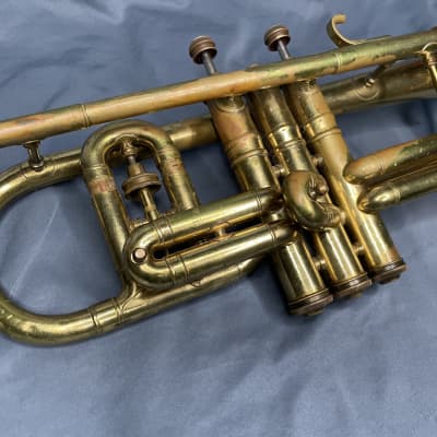 1940 Conn 80a? Long Cornet (trumpet) project horn image 5