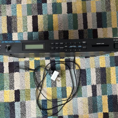 Roland D-110 Multi Timbral Sound Module 1988 - 1991 - Black