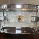 Exc Ludwig No. 906 Downbeat 4x14" 8-Lug Piccolo Snare Drum Keystone Badge White Marine Pearl WMP Jazz