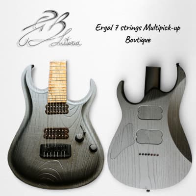 Overload Custom Guitars Themis 8 Strings -Black Stain- [GSB019