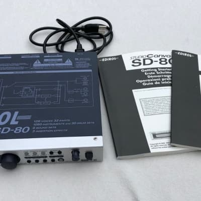 Edirol SD-80 Studio Canvas SD-80 Mid 90's - Silver | Reverb