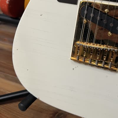 MJT Allparts Partscaster Telecaster - Olympic White image 4