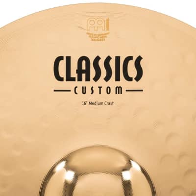 Meinl Classics Custom Medium Crash Cymbal 16 image 4