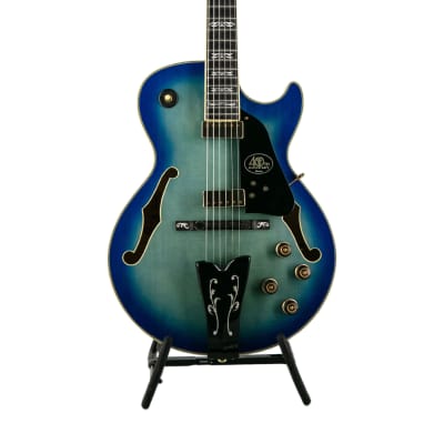 Ibanez Ltd Ed GB40THII-JBB George Benson Electric Guitar, Jet Blue Burst, 211201S17070366 image 4
