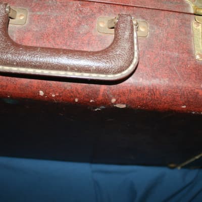 Olds flugelhorn case  1960s Maroon image 3
