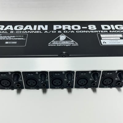 Behringer Ultragain Pro-8 Digital ADA8000 8-Channel Mic Preamp