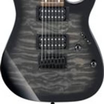 Ibanez Gio GRG7221QA 7 String Electric Guitar Trans Black Sunburst image 1