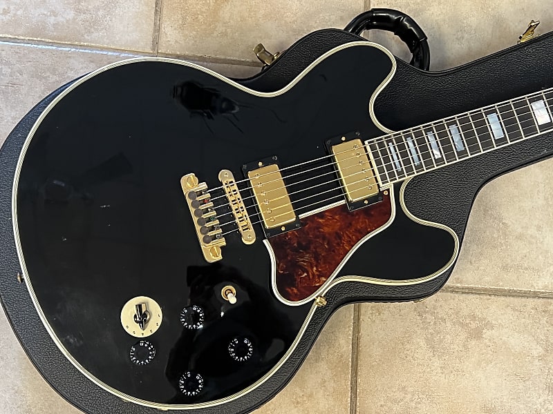 2001 Gibson USA BB King Lucille Ebony | Reverb