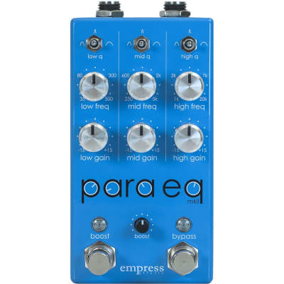 Empress Effects ParaEQ MkII EQ/Boost Pedal for sale