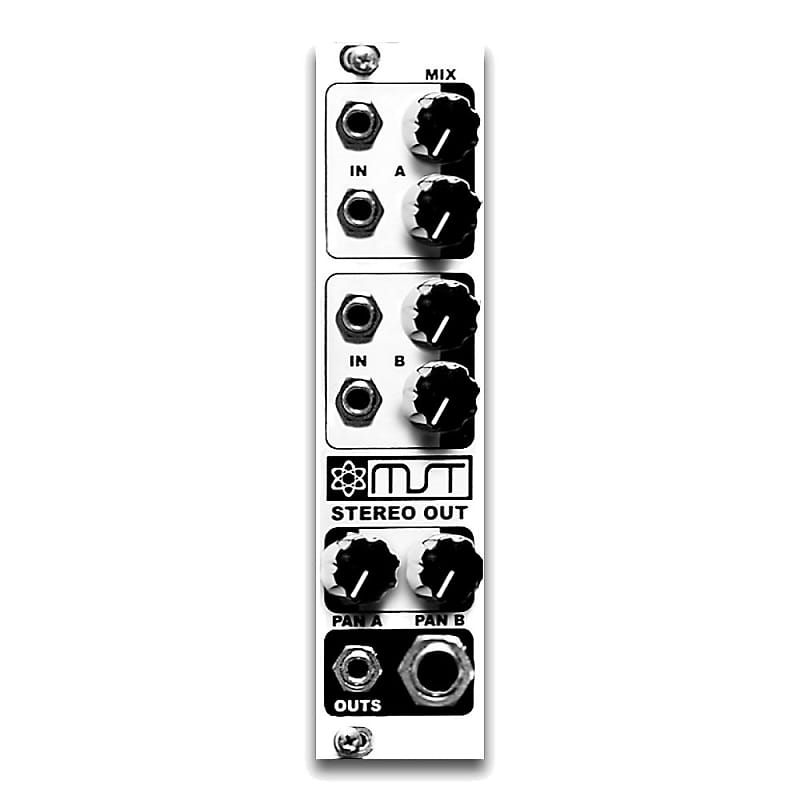 MST Stereo Output Mixer Eurorack Module image 1