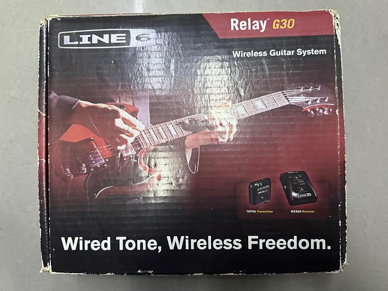 Line 6 relay g30 guitar wireless - Black | Reverb