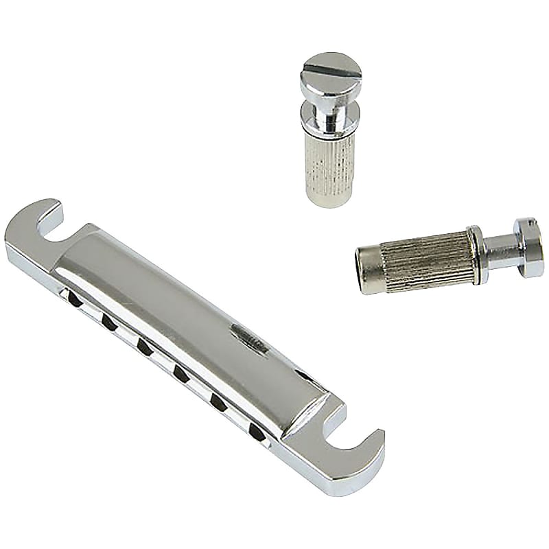 Proline Electric Guitar Stopbar Tailpiece Chrome Reverb