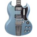 Gibson Custom Shop Murphy Lab 1964 SG Standard Reissue Antique Pelham Blue Light Aged w/Maestro Vibrola (Serial #007292)