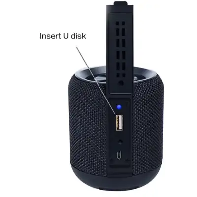 USLION Mini Plus  IPX5 Waterproof Bluetooth 5.0 Speaker New, Low Price 2022 image 3