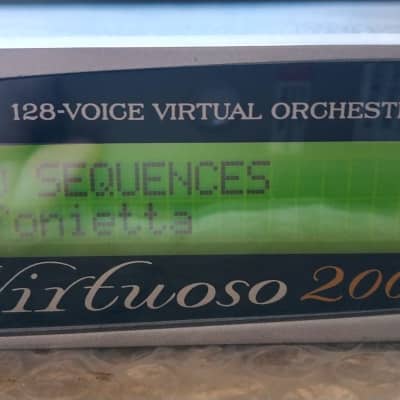 E-MU Systems Virtuoso 2000 + ORCH1-2 Orchestral Vol 1-2 ROMs Emu