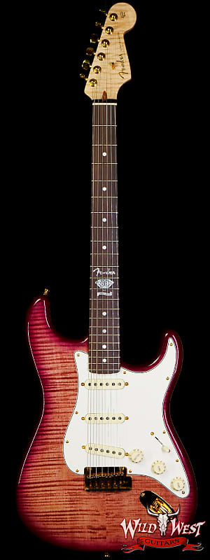 2006 Fender Custom Shop Limited Edition Fender 60th Anniversary Presidential Stratocaster Wine Red image 1