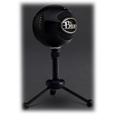 Blue Microphones Snowball USB Condenser Microphone with Accessory Pack, Ice Black image 6