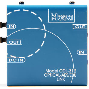 Hosa ODL-312 S/PDIF Optical to AES/EBU Digital Audio Interface image 7