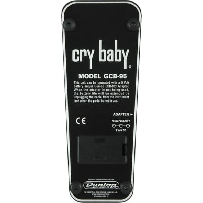 Dunlop Original Standard Crybaby Wah Pedal image 3