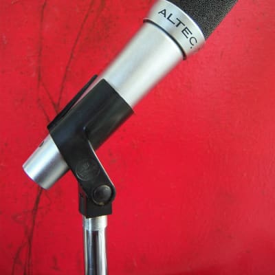Vintage RARE 1960's Altec D80C dynamic cardioid microphone High Z w mic clip # 2 image 5