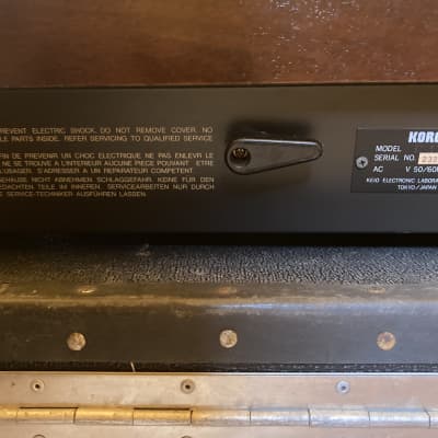 Korg Lambda ES-50 48-Key Polyphonic Synthesizer 1979 - 1982 - Black / Wood image 7