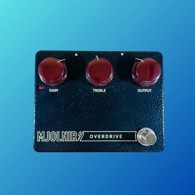 Reverb.com listing, price, conditions, and images for mythos-pedals-wildwood-edition-mjolnir-overdrive