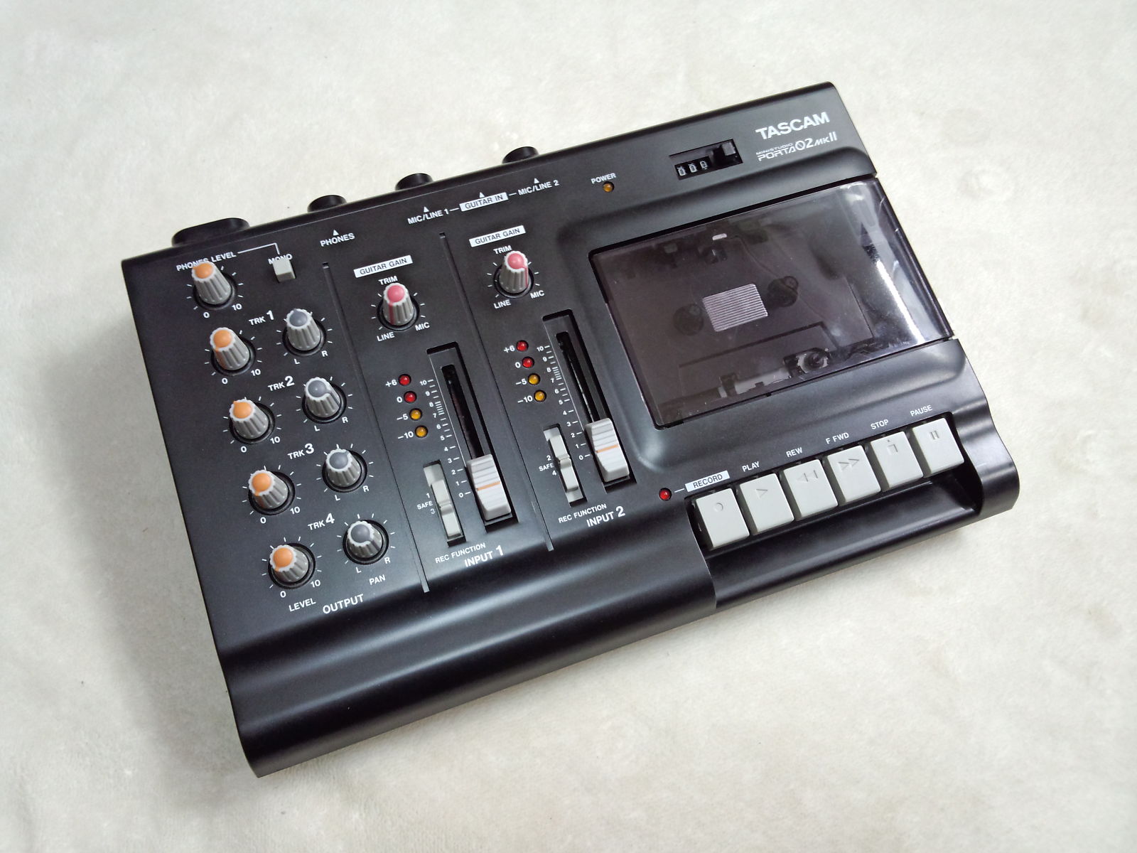TASCAM Porta 02 mkII Ministudio 4-Track Cassette Recorder | Reverb