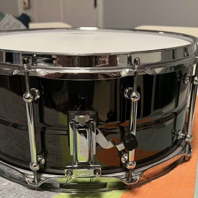 PDP 6.5x14" ACE Black Nickel Over Brass Snare Drum 2010s - Black Nickel with Chrome Tube Lugs image 2