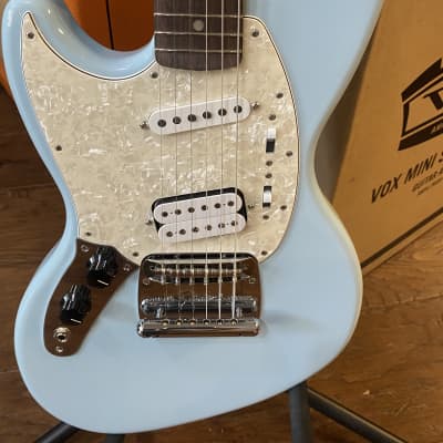 Fender Kurt Cobain Signature Jag-Stang Left-Handed Sonic Blue #MX21547266 (7lbs, 10.9oz) image 4