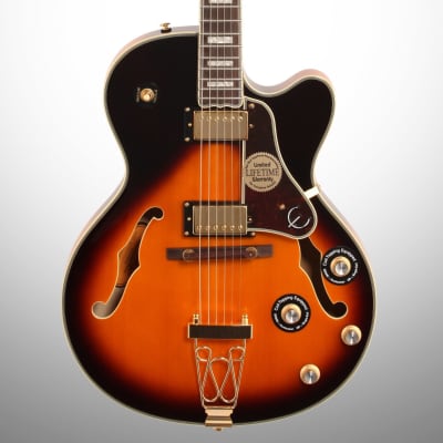 Epiphone Joe Pass Emperor-II PRO Electric Guitar, Vintage Sunburst for sale