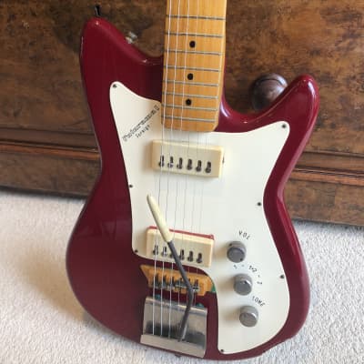 Selmer Futurama 2 1960 Solid body unrestored electric guitar with original case for sale