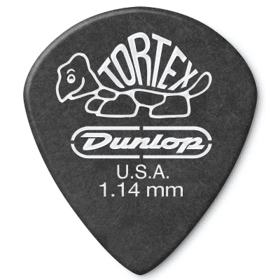 Dunlop 482P114 Tortex Jazz III 1.14mm Guitar Picks (12-Pack)
