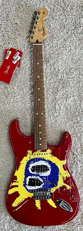 Fender 30th Anniversary Screamadelica Primal Scream Stratocaster with Deluxe Bag image 1