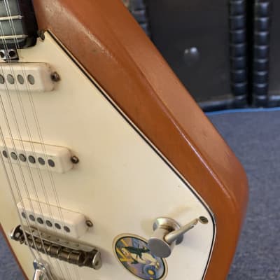 Vox Phantom XII vintage electric 12 string guitar Mid 1960s Brown image 9
